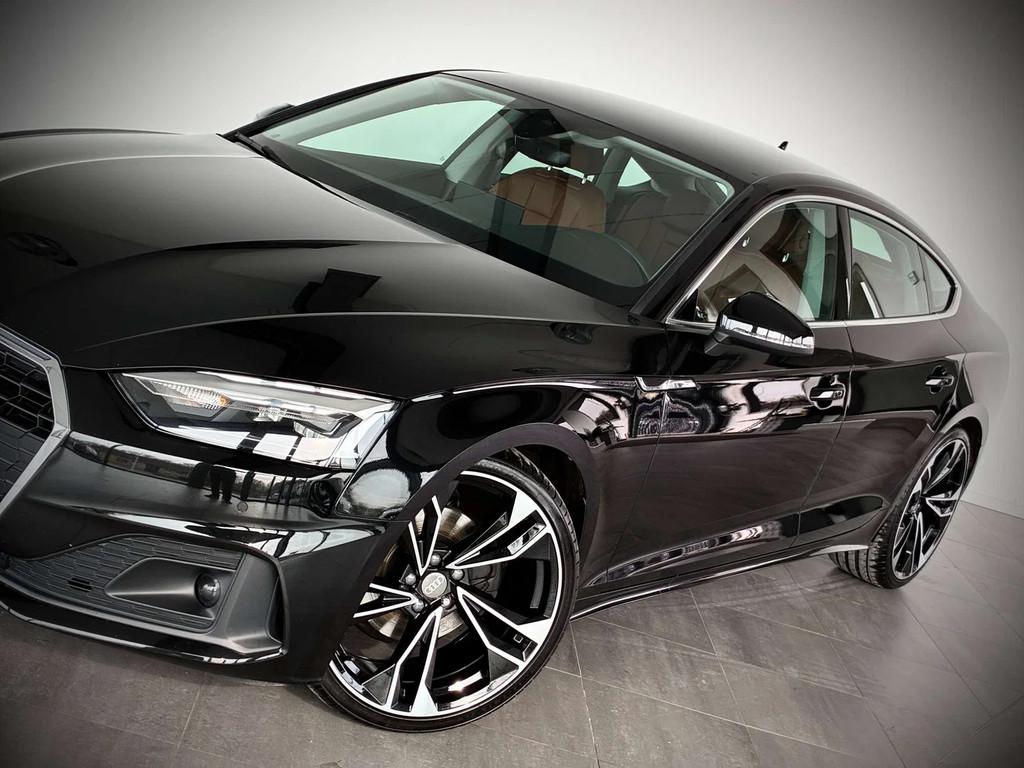 Audi A5 SPORTBACK 2.0TDi-1ERPRO-GPS-CUIR-CAMERA-ATTELAGE, Auto's, Audi, 4 zetels, Gebruikt, Euro 6, 4 cilinders