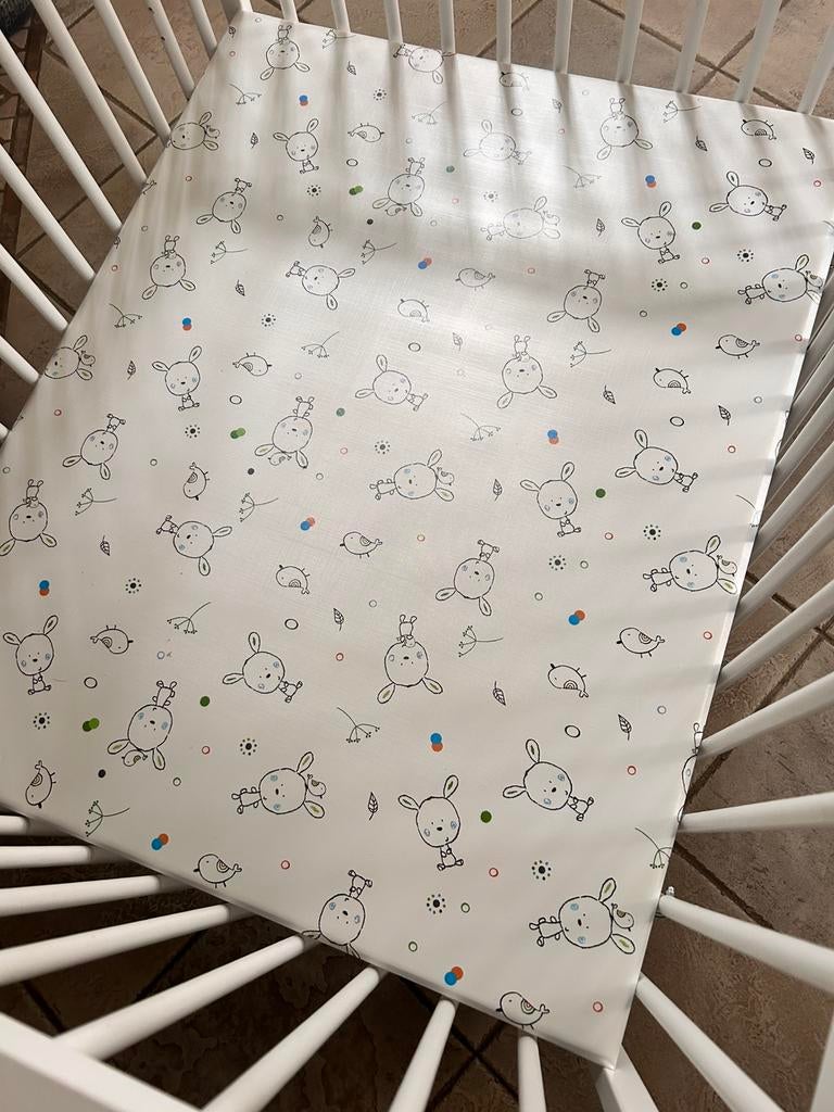 Babypark met matras op wieltjes, Kinderen en Baby's, Ophalen, Zo goed als nieuw