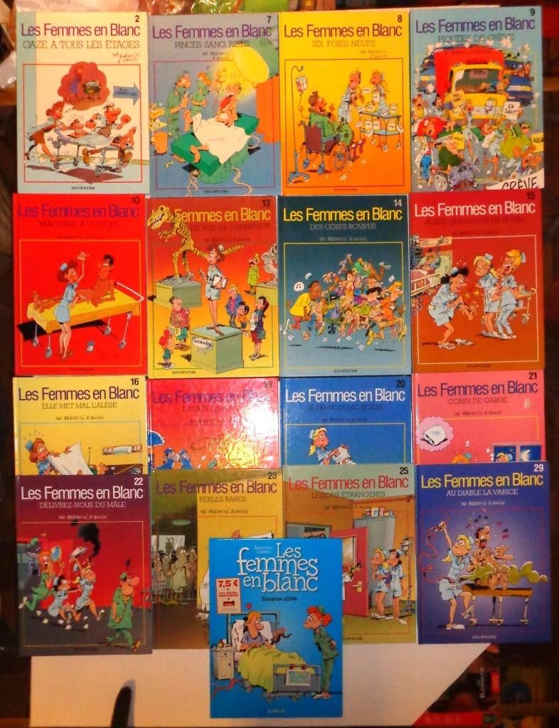 Bd  les femmes en blancs lot de 17 tomes, Livres, Enlèvement ou Envoi