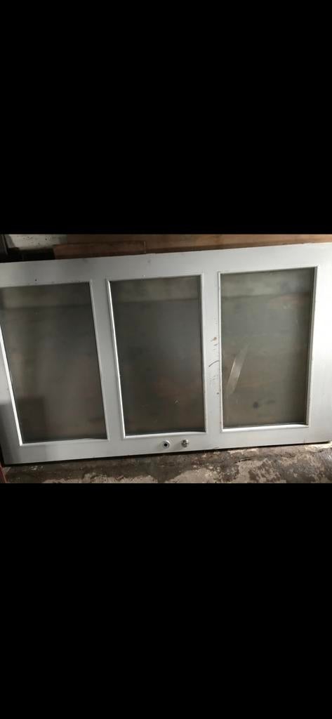 Buitendeur in hardhout, Bricolage & Construction, Enlèvement, Comme neuf, Porte extérieure