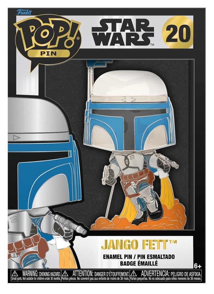 Funko POP Pin - Star Wars - Jango Fett (20), Neuf, Funko, Supportemea@funko.com, Wetmore Avenue, Everett, WA 98201, USA.