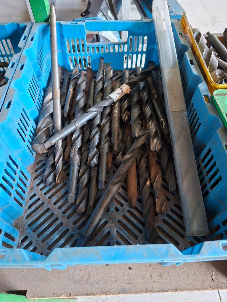 conische metaal boren, Ophalen, Gebruikt