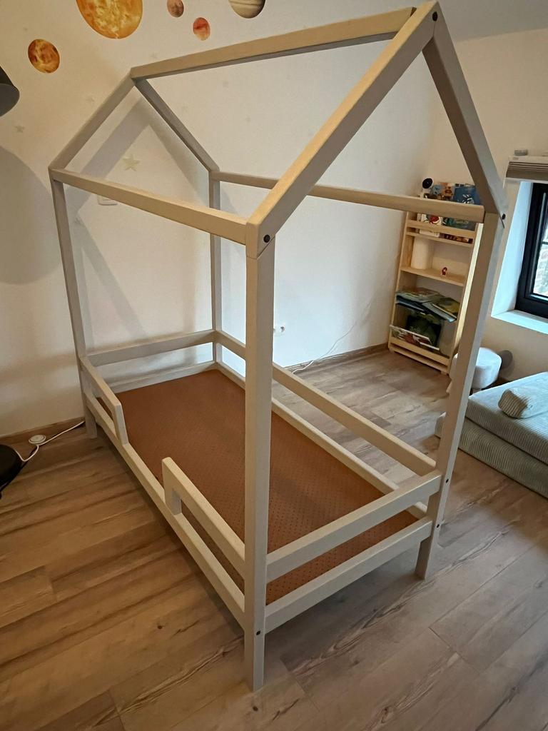 Kinderbed - Hemelbed, Ophalen, Zo goed als nieuw