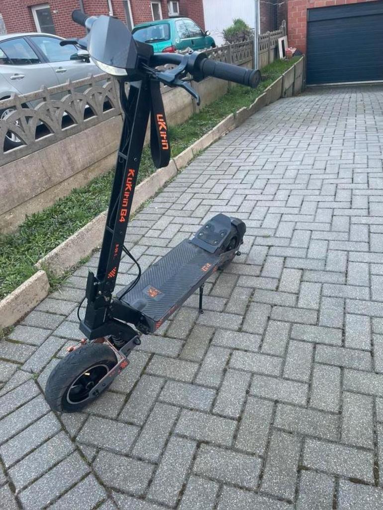 Kukirin g4 met gratis orginele motor, Enlèvement, Comme neuf, Step électrique (E-scooter)