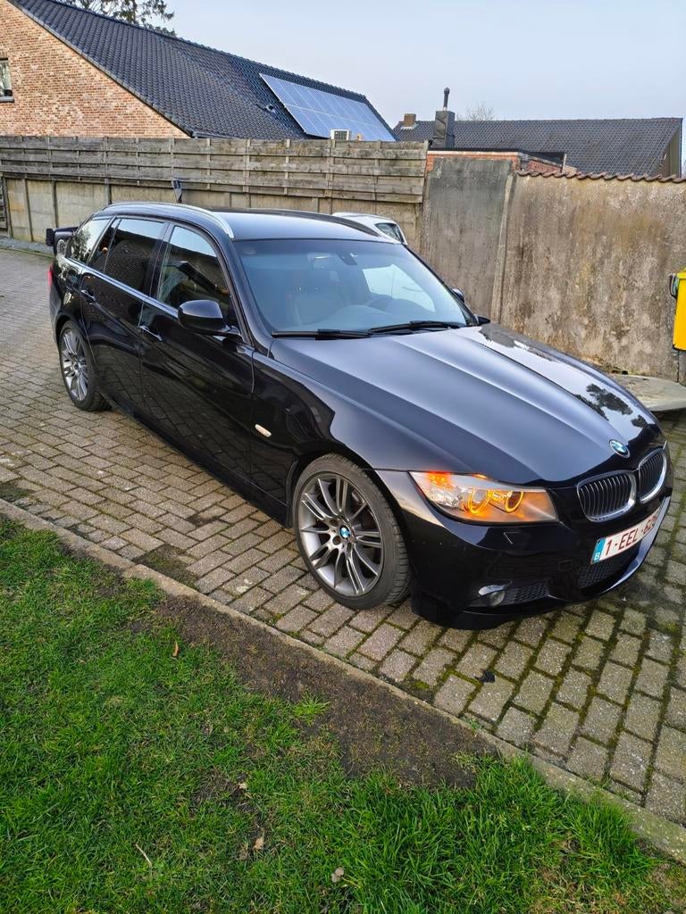 BMW E91 318d M-Package LCI, Autos, Cuir, Euro 5, Achat, Boîte manuelle