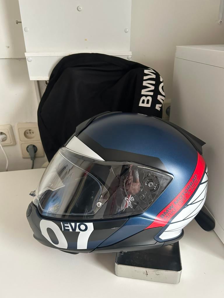 Casque modulaire BMW evo7 XXXL, Motos, Enlèvement ou Envoi, Casque système