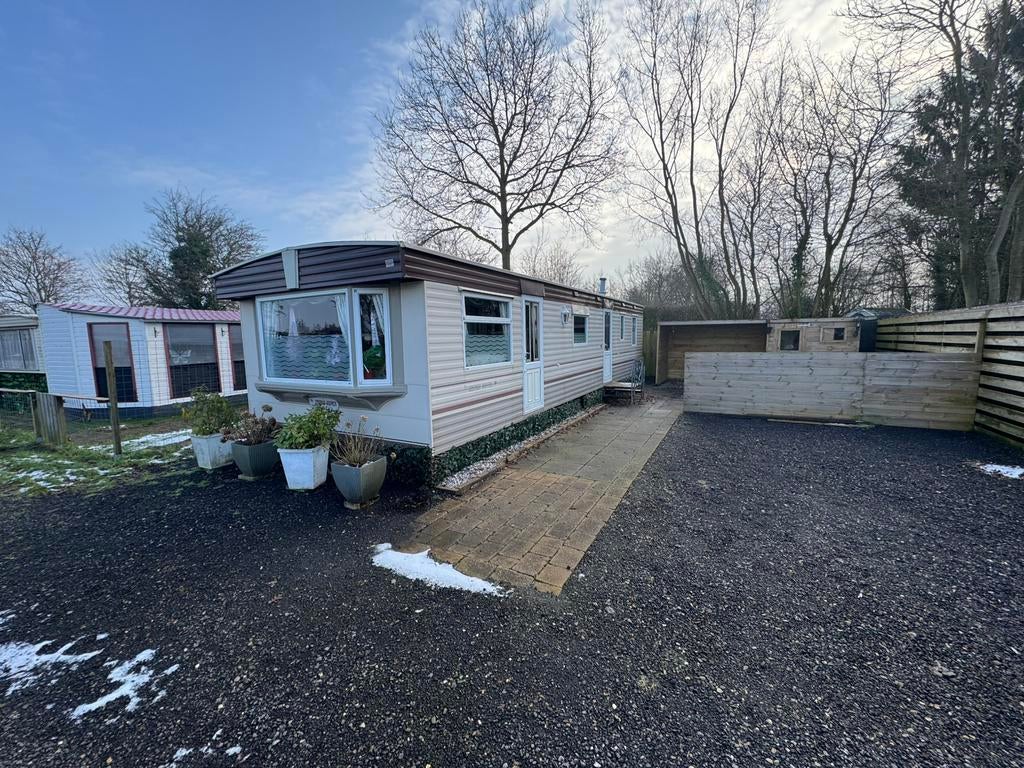 Mooie grote stacaravan,3 slaapkamers Nederland!, Caravans en Kamperen, Stacaravans, Tot en met 3