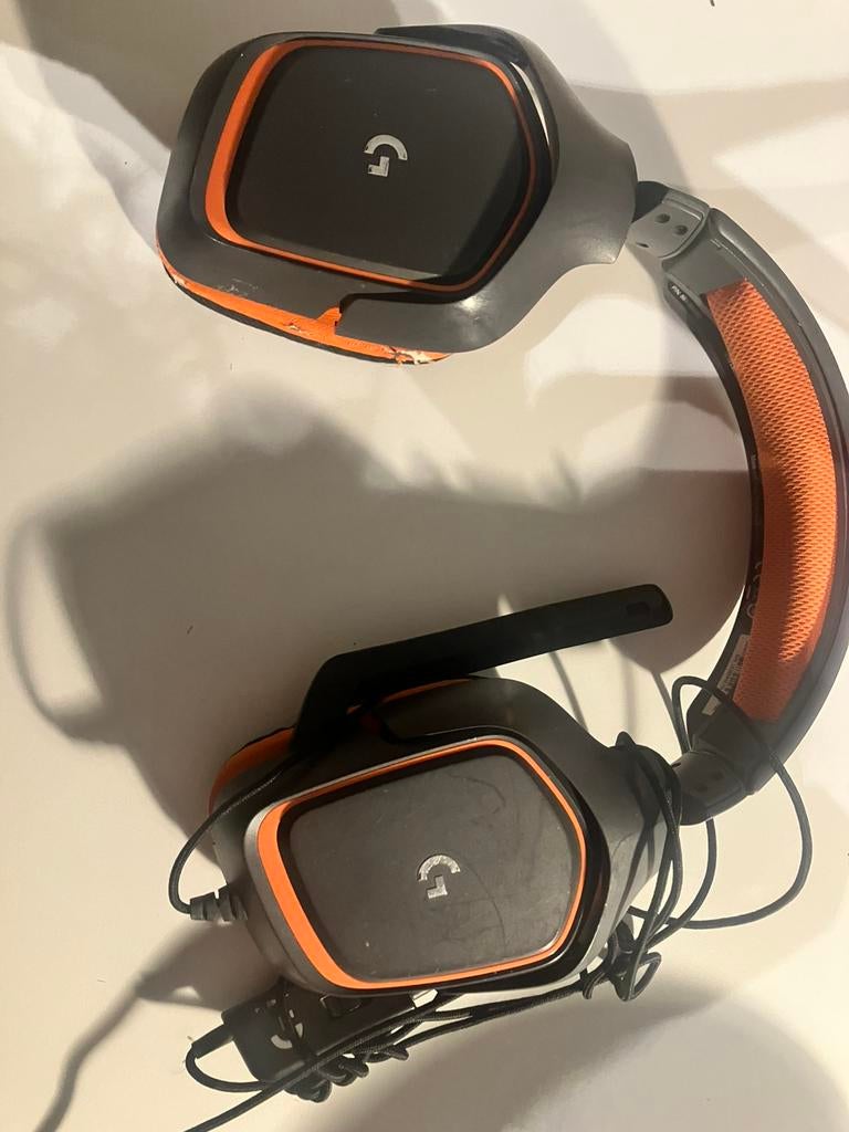 Casque Logitec, TV, Hi-fi & Vidéo, Casques audio, Enlèvement, Utilisé, Circum-aural, Autres marques