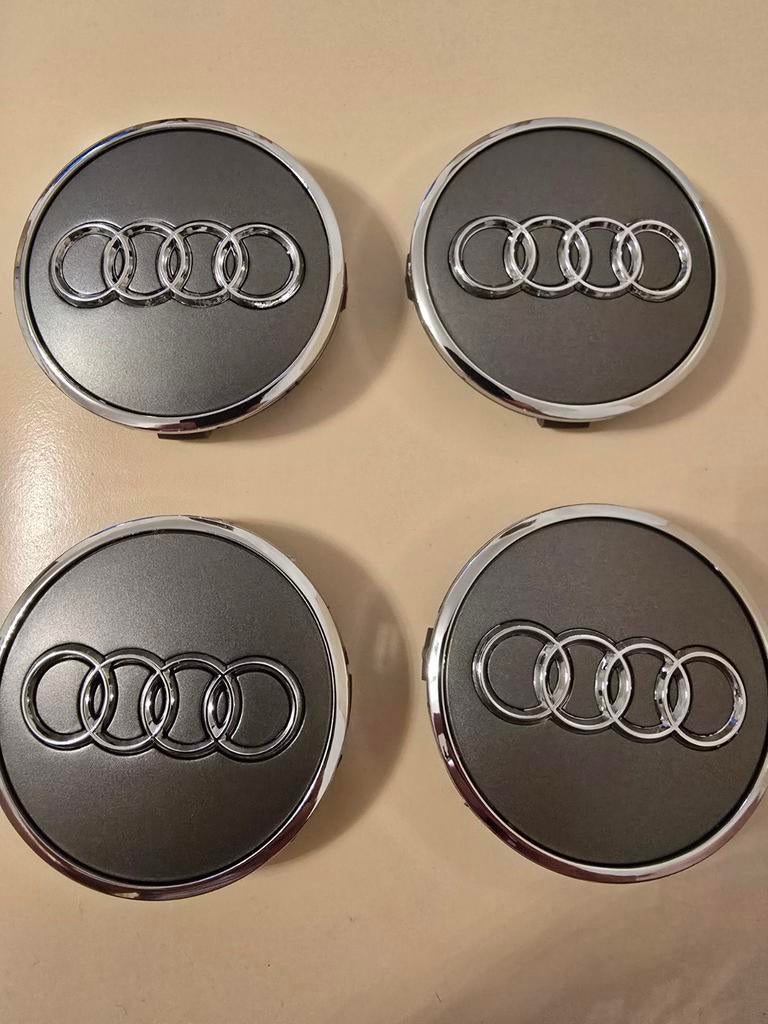 Audi velgen naafdoppen grijs of zwart 8W0601170, Ophalen of Verzenden, Nieuw