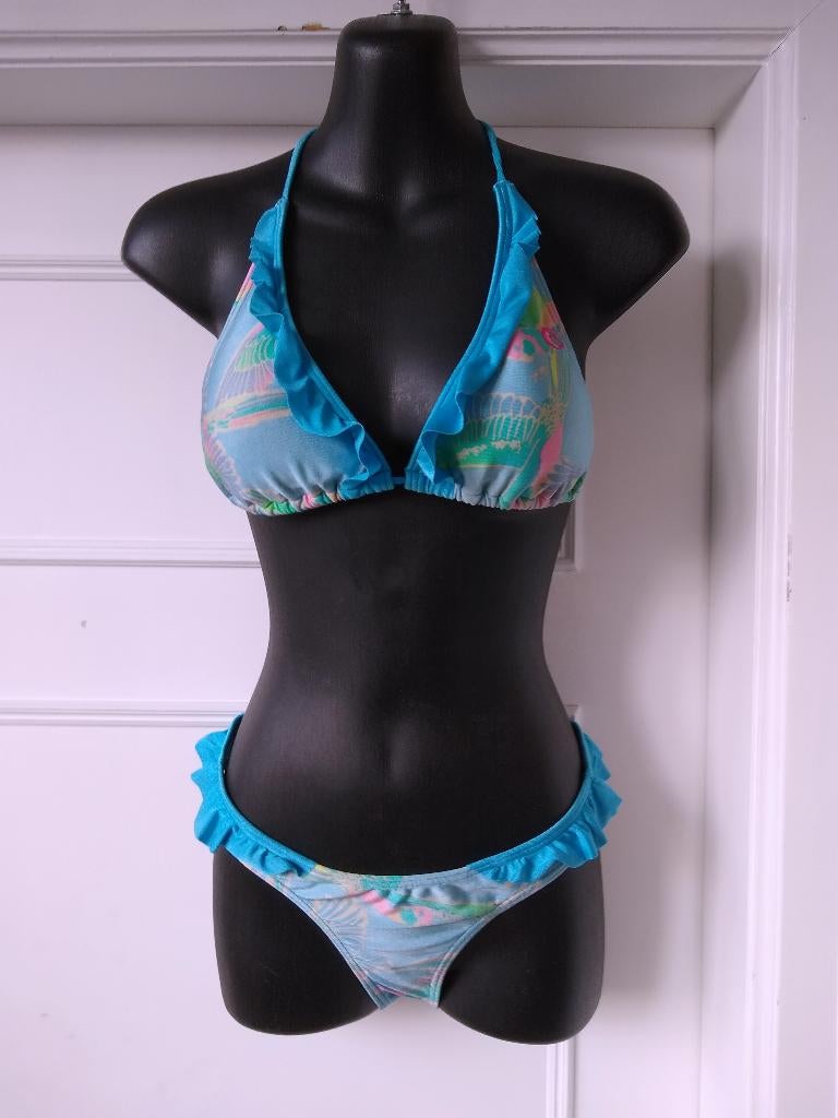 Rip Curl frivole bikini, hemelsblauw, mt S - nieuwstaat, Kleding | Dames, Badmode en Zwemkleding, Zo goed als nieuw, Bikini, Blauw