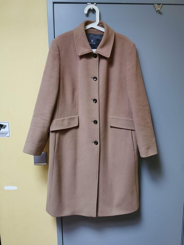 Winterjas maat 46 - BASLER, Beige, Ophalen of Verzenden, Zo goed als nieuw, Maat 46/48 (XL) of groter
