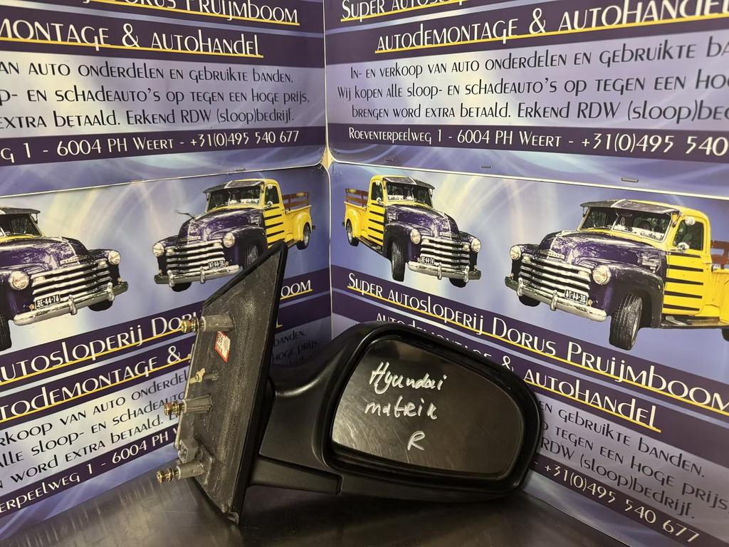 Hyundai matrix spiegel rechts, Auto-onderdelen, Info@fabrikant.eu, Fabrikantstraat 1
1000 AA  Amsterdam, NL, Hyundai, Fabrikant BV