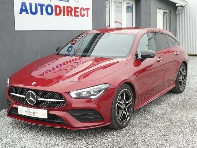 Mercedes-Benz CLA 180 d AMG AUTOMAAT Cuir, Led, Camera,, Rouge, Euro 6, Entreprise, Noir