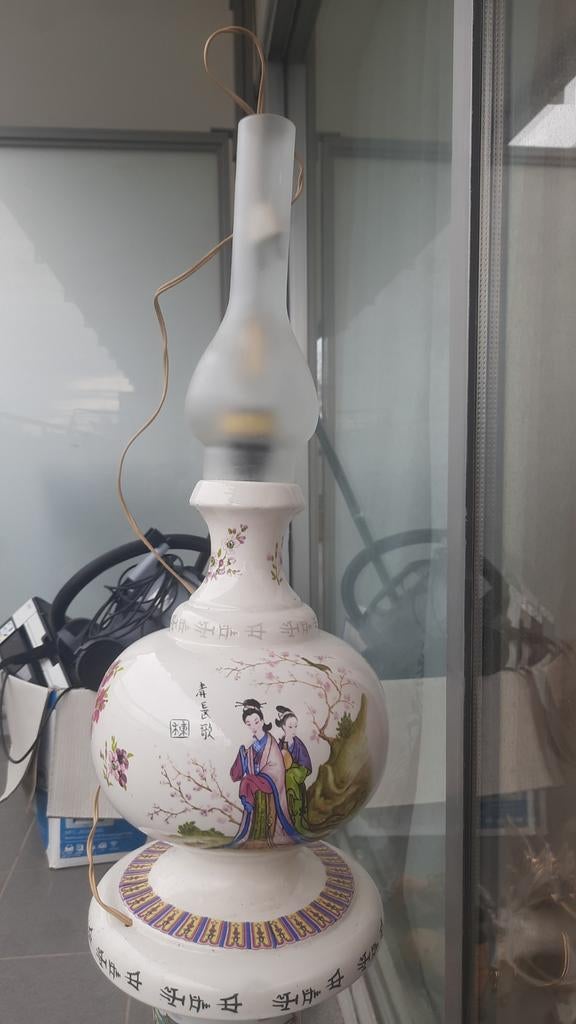 vintage tafellamp, Antiek en Kunst, Antiek | Verlichting, Ophalen of Verzenden