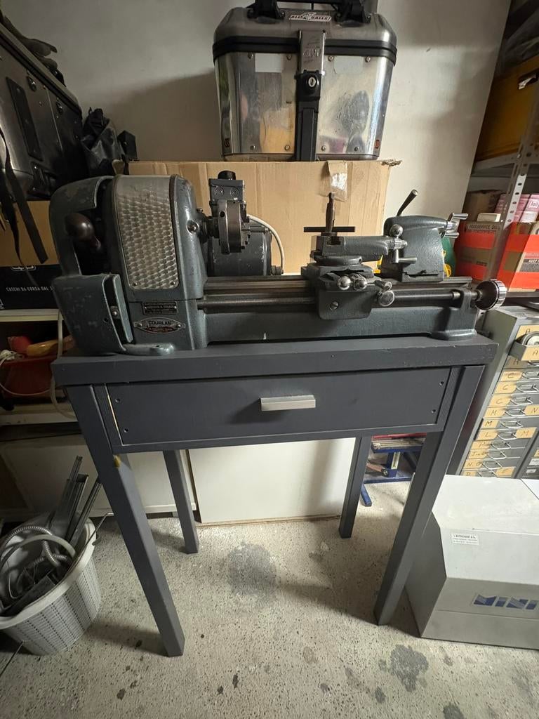 Tour de precision, Bricolage & Construction, Tours, Enlèvement, Comme neuf, Tour à métaux