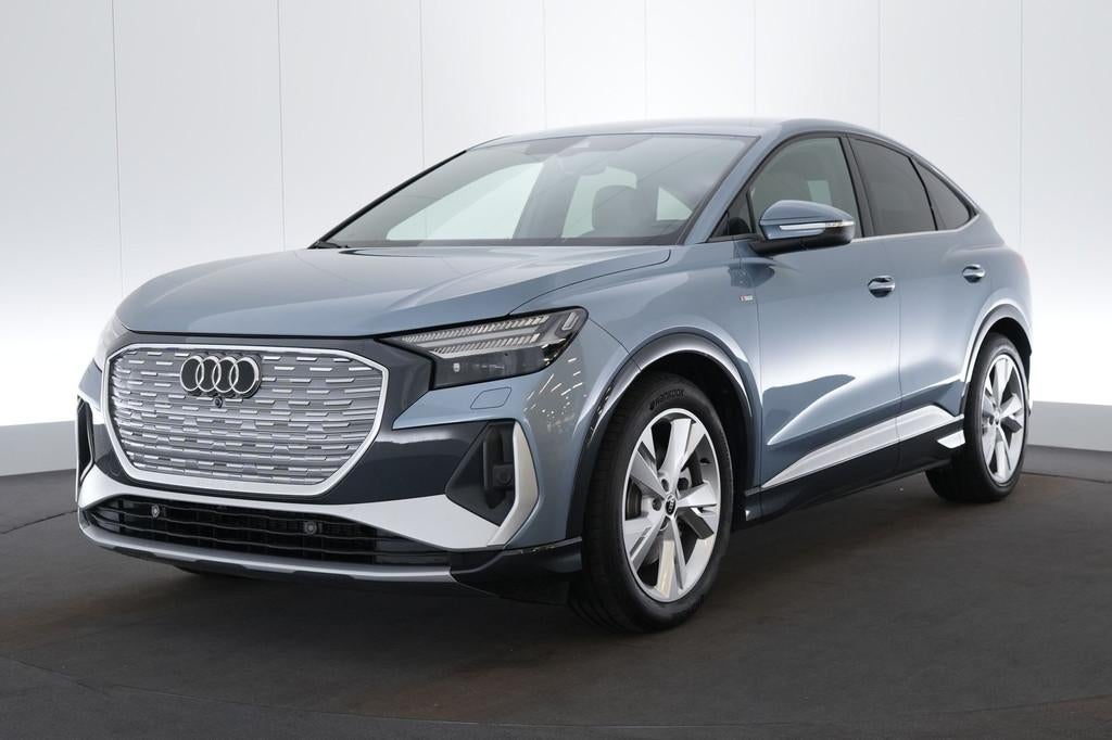 (2GMT446) AUDI Q4 SPORTBACK E-TRON, Auto's, Audi, Gebruikt, Blauw, Onderhoudsboekje, 286 pk