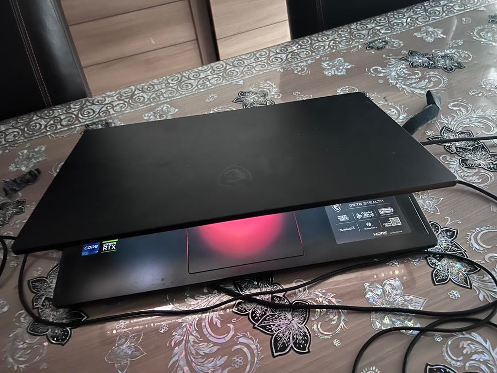 MSI GAMING LAPTOP GS76 STEALTH (bekijk beschrijving), Ophalen, Zo goed als nieuw, Gaming