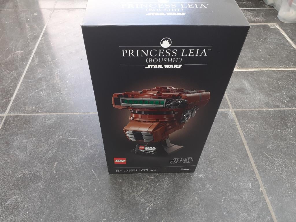 LEGO Star Wars - Prinses Leia Helm - 75351, Star Wars, Lego, Nieuw, Ophalen of Verzenden