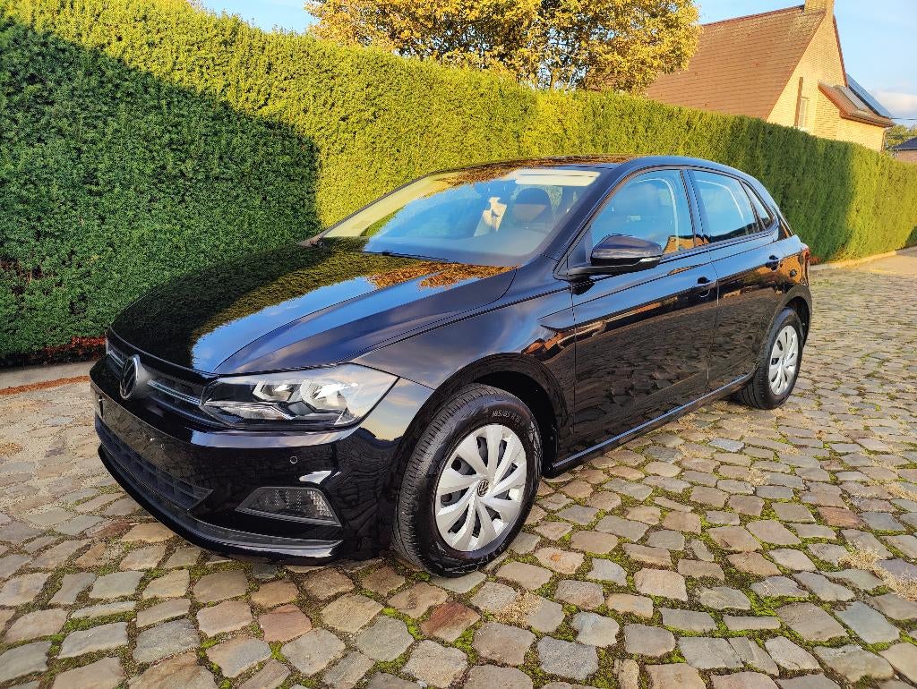Volkswagen Polo 1.0 TSI OPF Comfortline, Auto's, Voorwielaandrijving, Stof, Zwart, 5 deurs