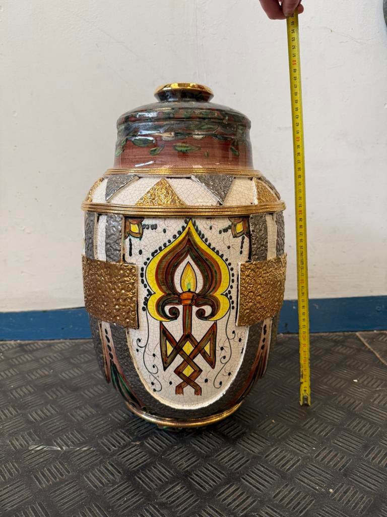 Decoratieve Spaans-Arabische Vaas van ‘Coleccion Alhambra’, Ophalen