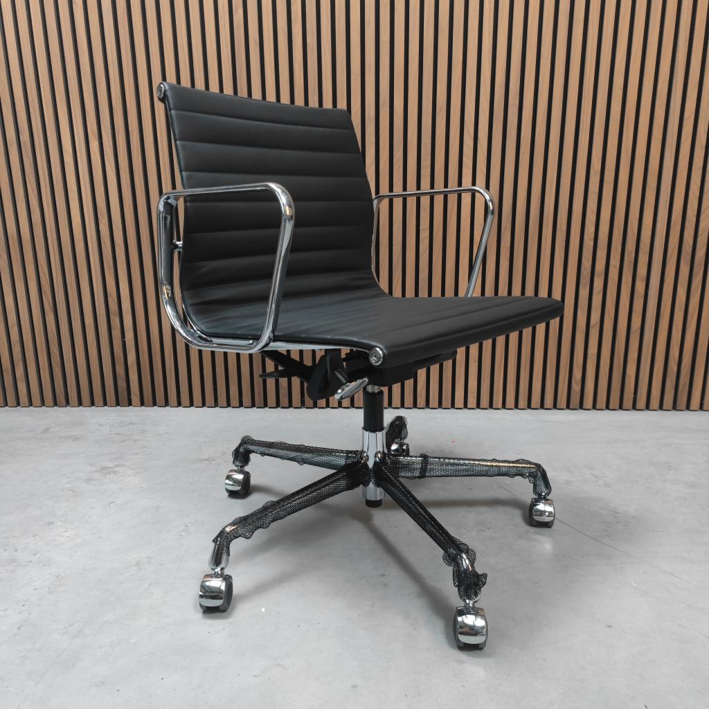 Vitra Eames EA 117 Bureaustoel premium F Nero leder, Enlèvement ou Envoi