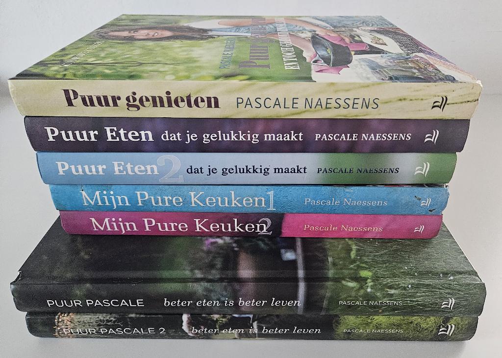kookboeken van Pascale Naessens (7 stuks), Boeken, Ophalen