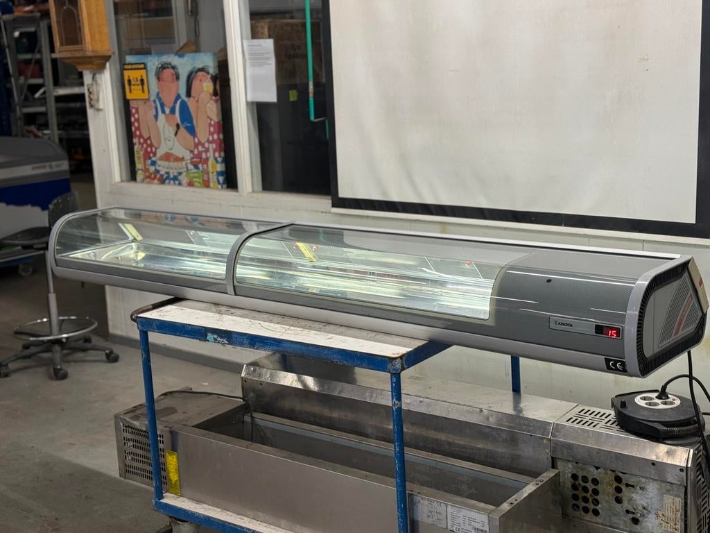 Japanse sushiviteine azkoyen tapasvitrine opzetvitrine, Zakelijke goederen, Ophalen