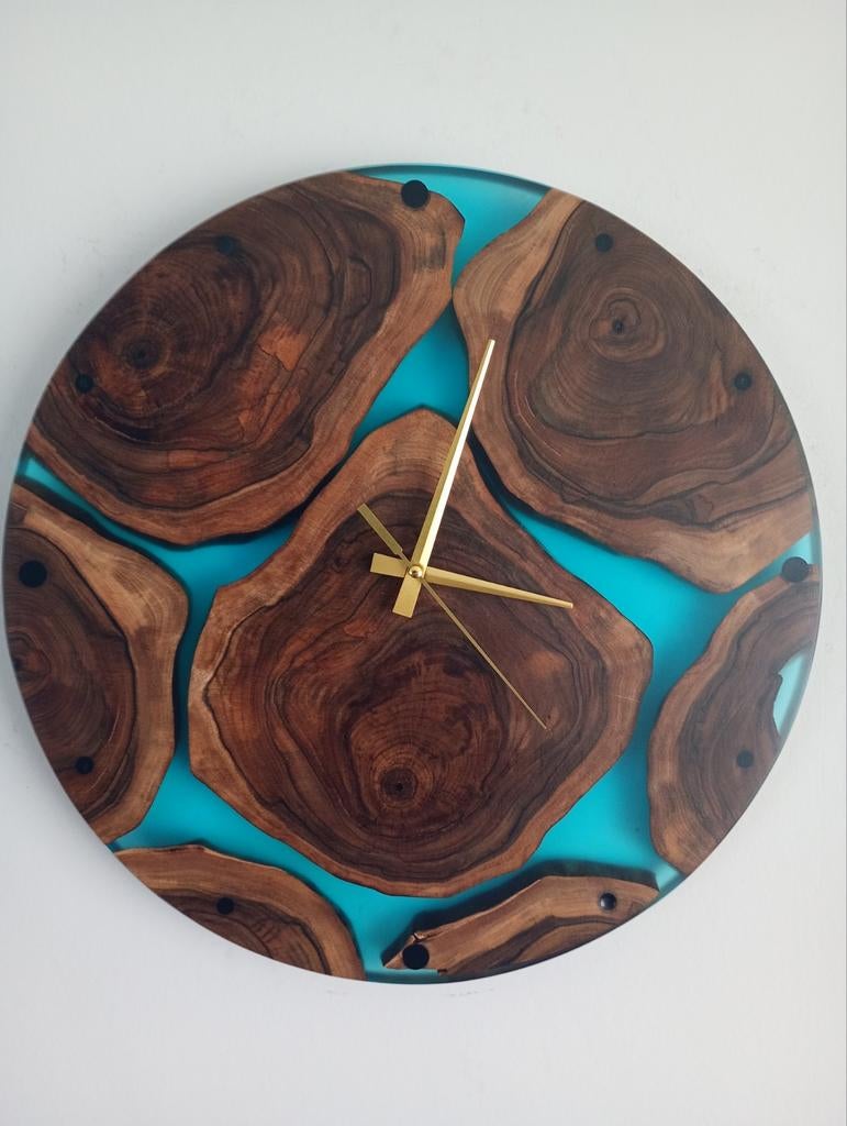 Tafel,epoxy klok, Enlèvement