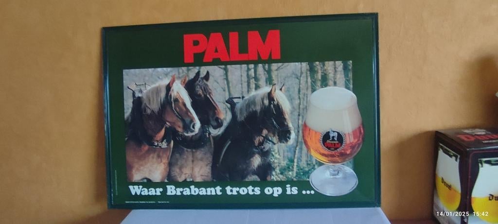 Plusieurs publicités de brasserie en carton ., Collections, Enlèvement ou Envoi, Utilisé, Panneau publicitaire