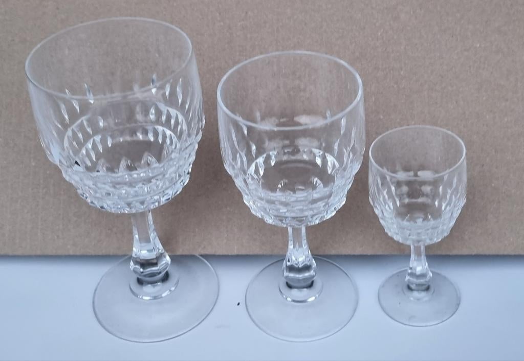 Glasservies van oma, Ophalen