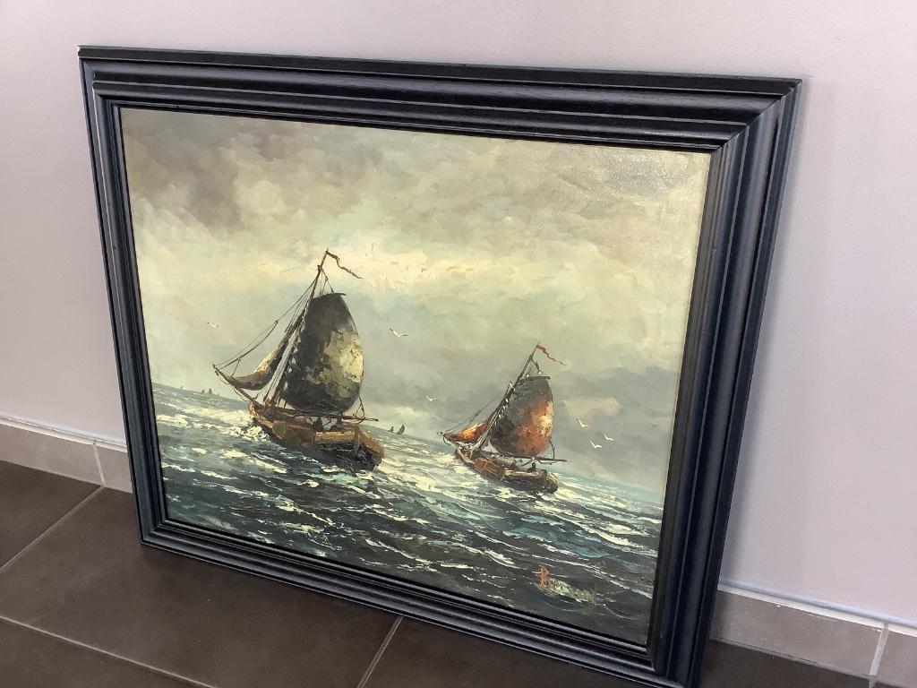 Tableau du peintre BERNARD, Enlèvement ou Envoi