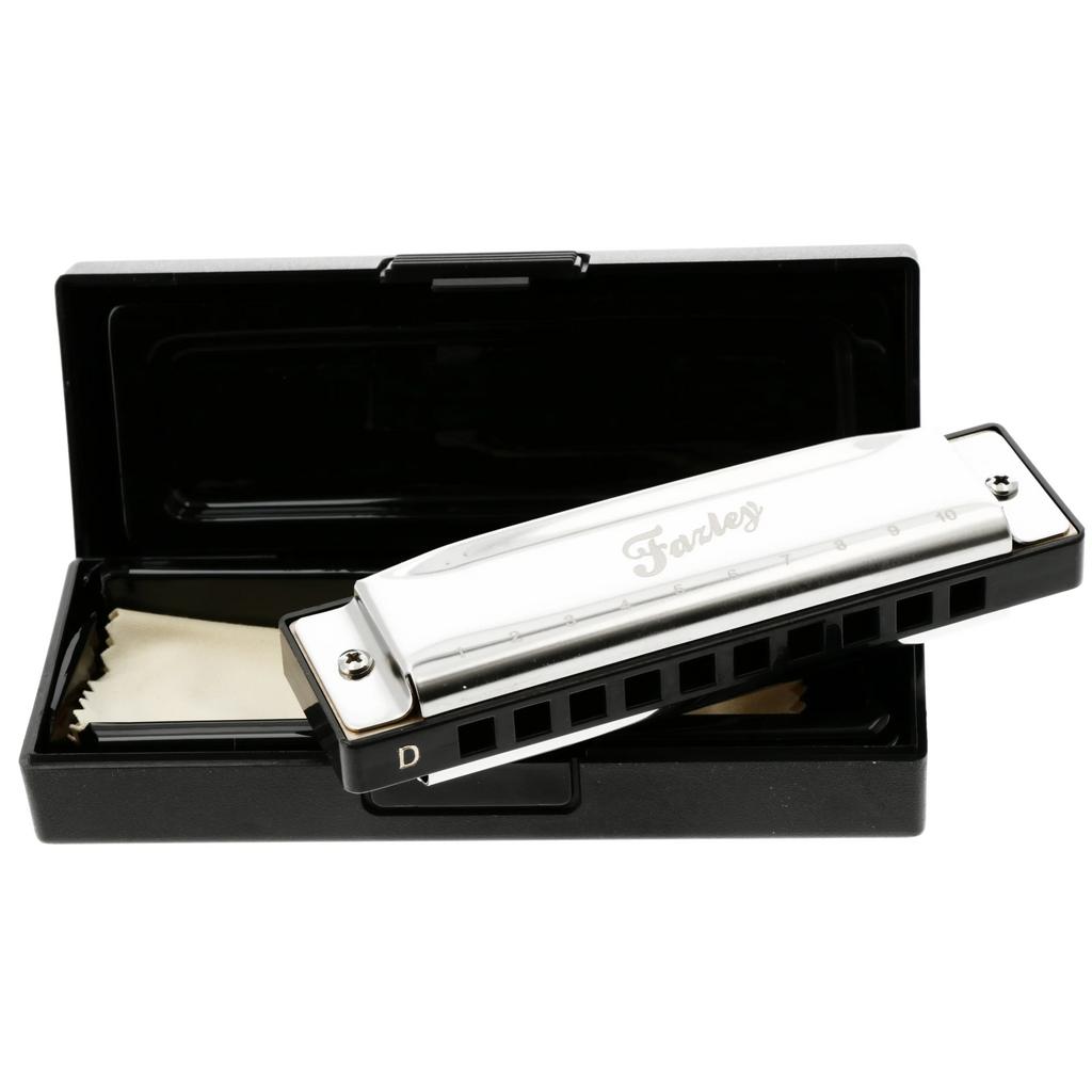 Blues Harmonica Fazley - NIEUW in de verpakking!, Ophalen of Verzenden, Nieuw, Diatonisch, Met koffer of doosje