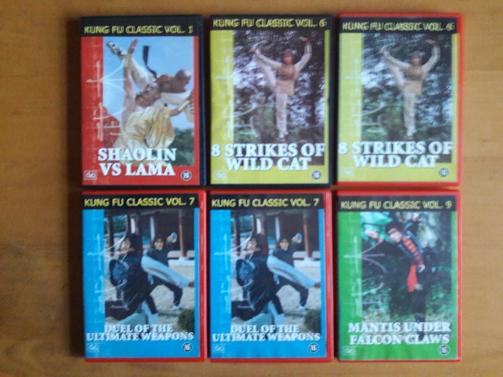 Kung Fu Classics Dvd's, Enlèvement ou Envoi, Comme neuf, Arts martiaux