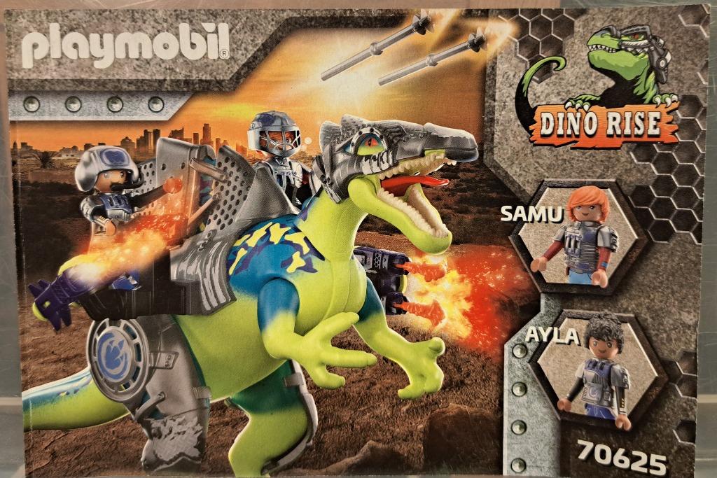 Playmobil 70625 Dino Rise Spinosaurus, Ophalen of Verzenden, Zo goed als nieuw, Complete set