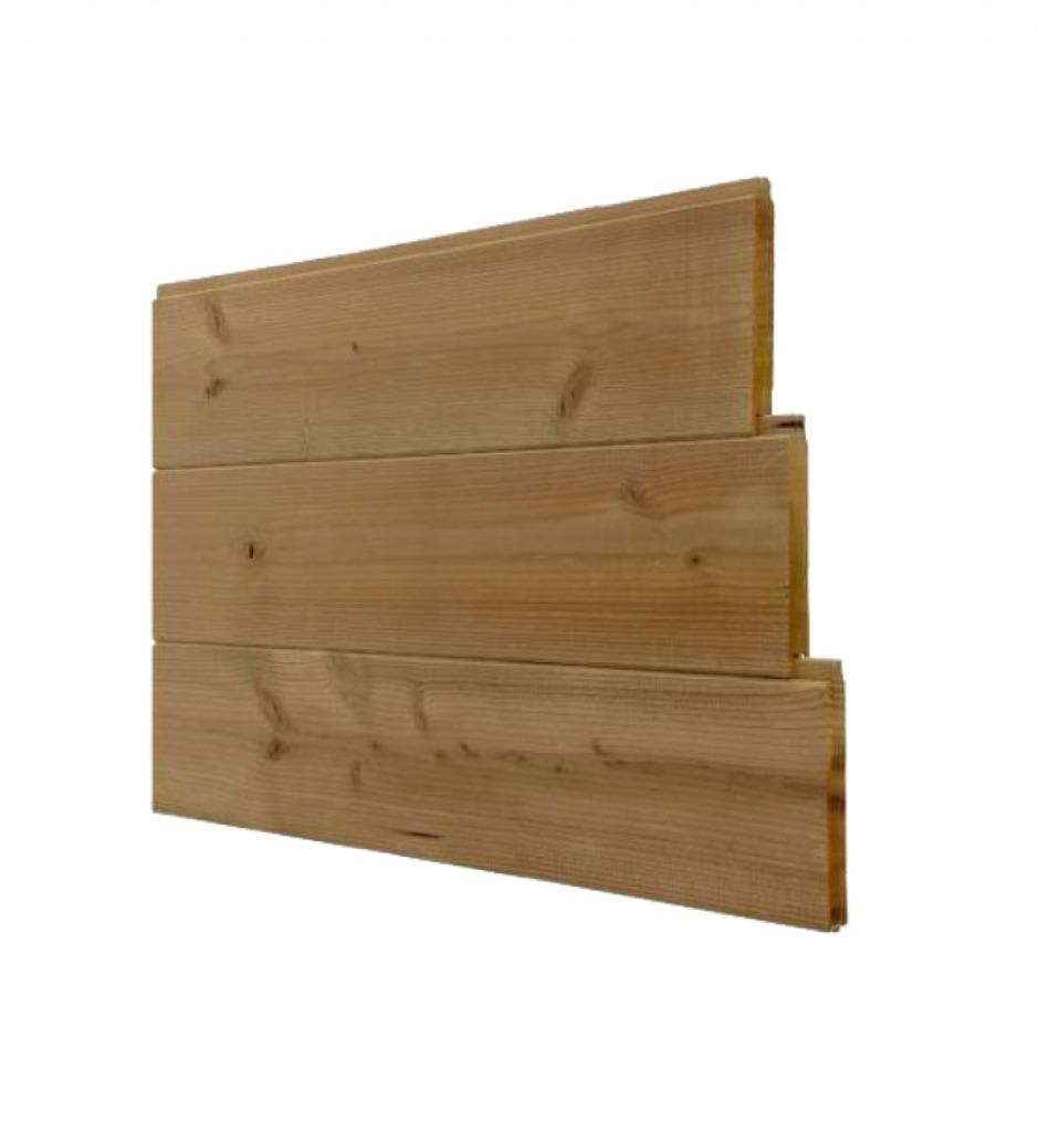 ACTIE : Thermowood / thermo grenen plank / planchette 18mm, Doe-het-zelf en Bouw, Hout en Planken, Nieuw, Plank, Grenen, 200 tot 250 cm