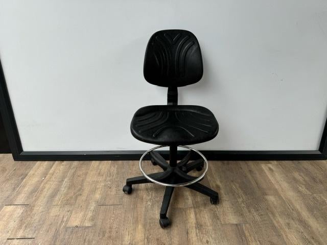 Werkplaatsstoel kunststof inclusief hoge veer, Ophalen of Verzenden