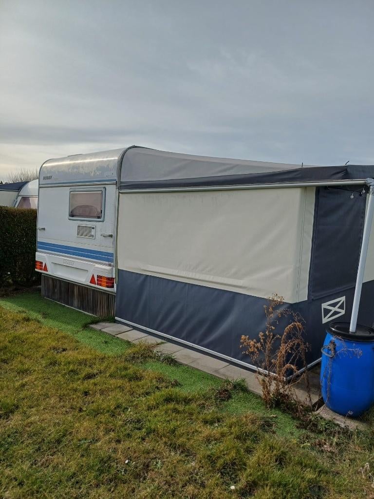 Caravan met voortent, Caravans en Kamperen, Particulier, Tot en met 4, Hobby