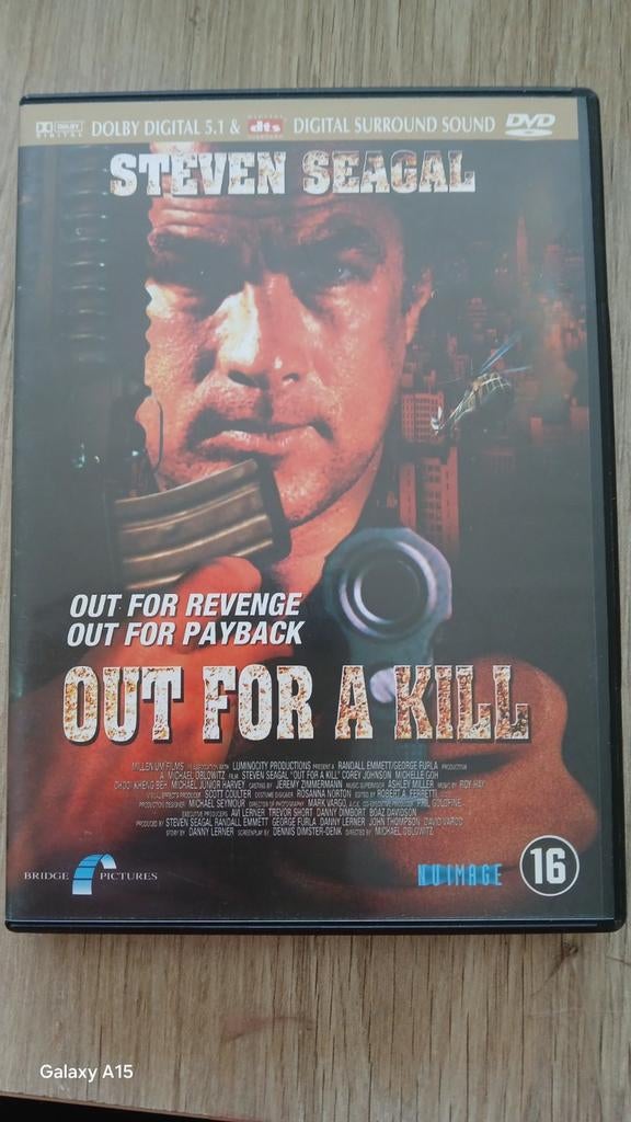 Steven Seagal out for a Killer, Cd's en Dvd's, Ophalen of Verzenden, Gebruikt
