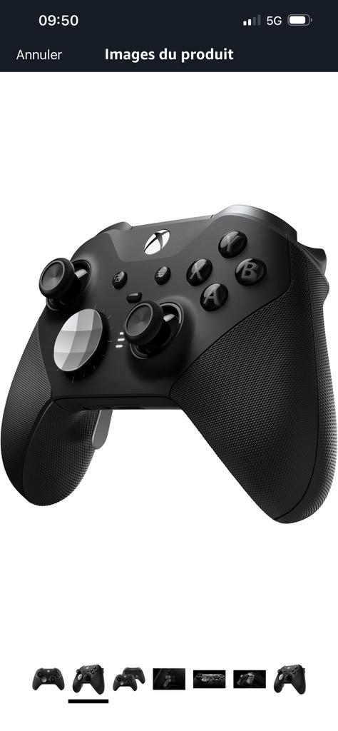 Xbox Microsoft  Elite Wireless Controller Series 2 - Black, Enlèvement ou Envoi, Comme neuf