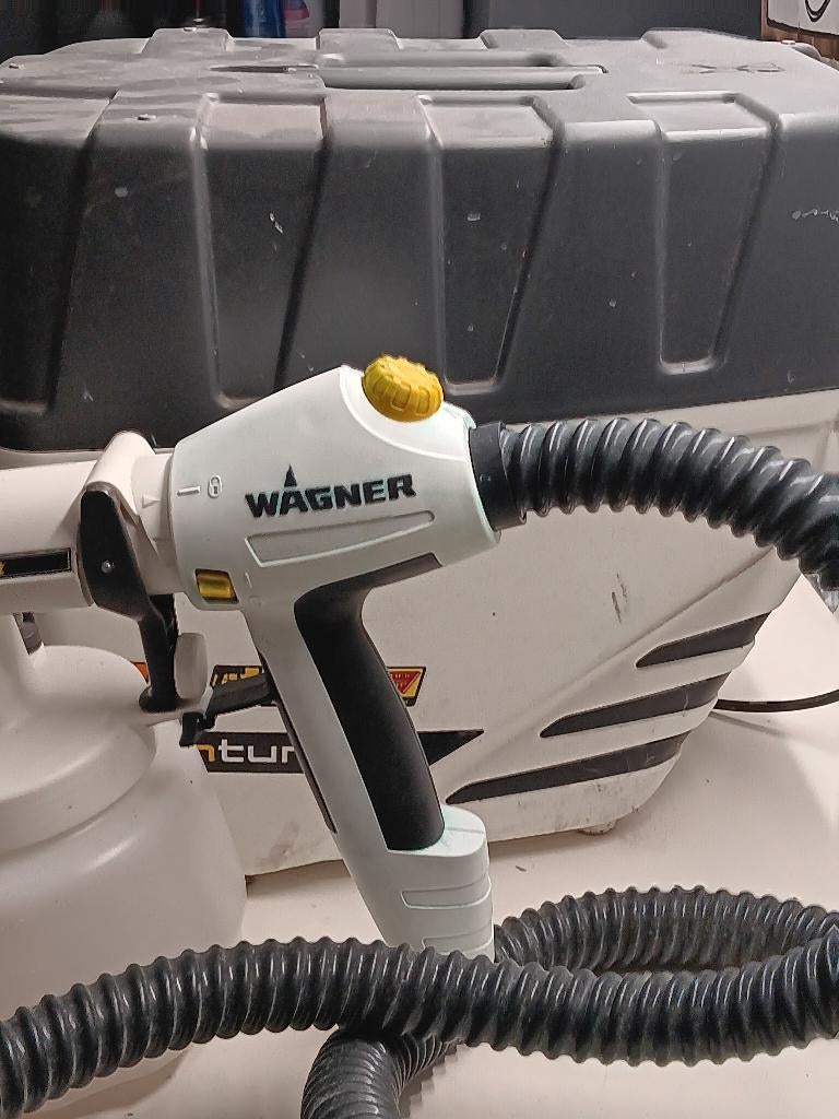 Station peinture basse pression wagner, Bricolage & Construction, Enlèvement, Utilisé, Pulvérisateur de peinture ou Pompe à peinture