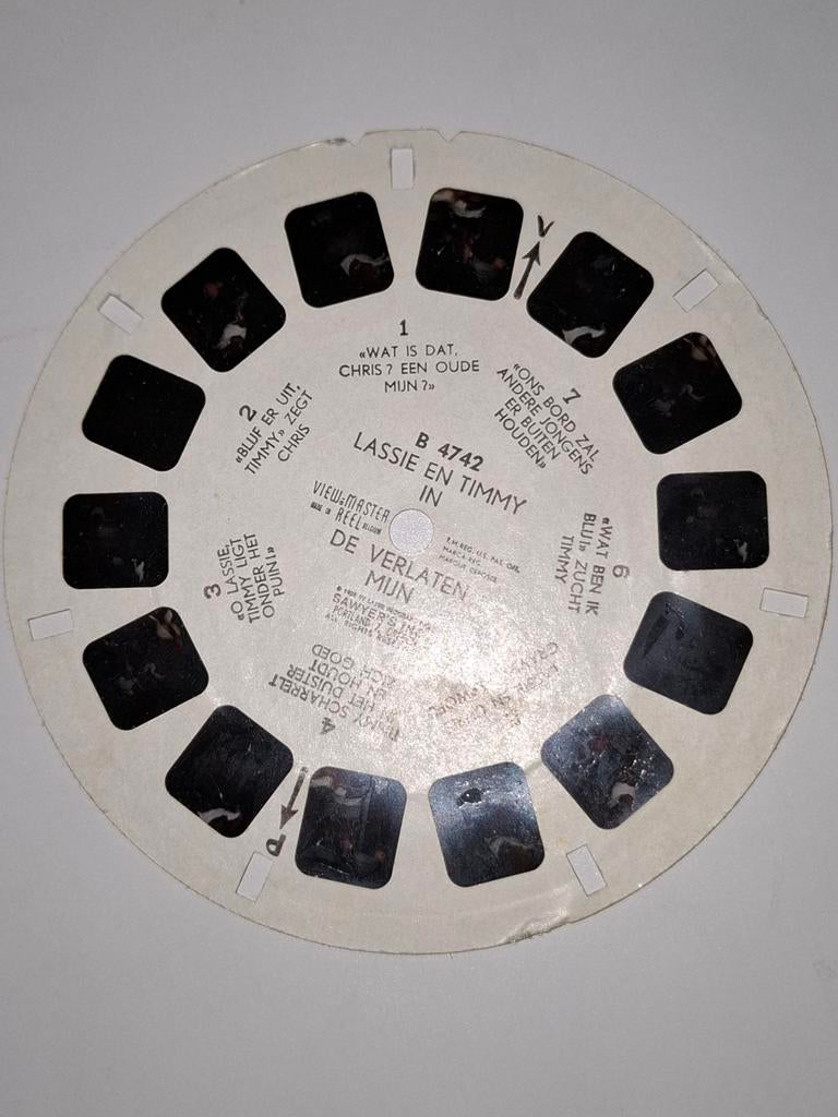 Viewmaster : Lassie en Timmy , B4742, Verzenden