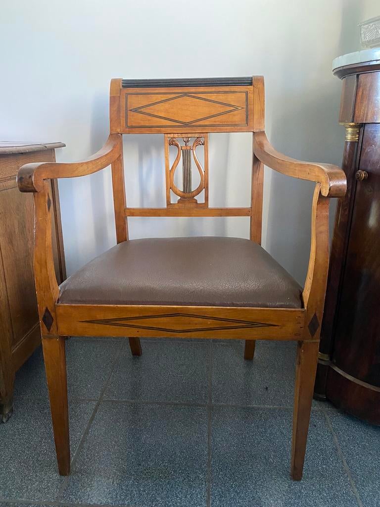 Chaise fauteuil style directoire, Enlèvement