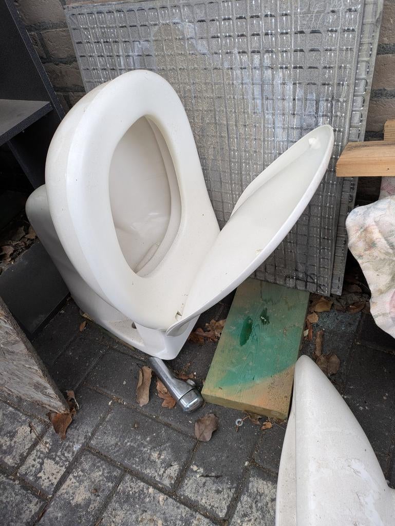 Gratis Toilet en lavabo, Doe-het-zelf en Bouw, Ophalen, Toilet