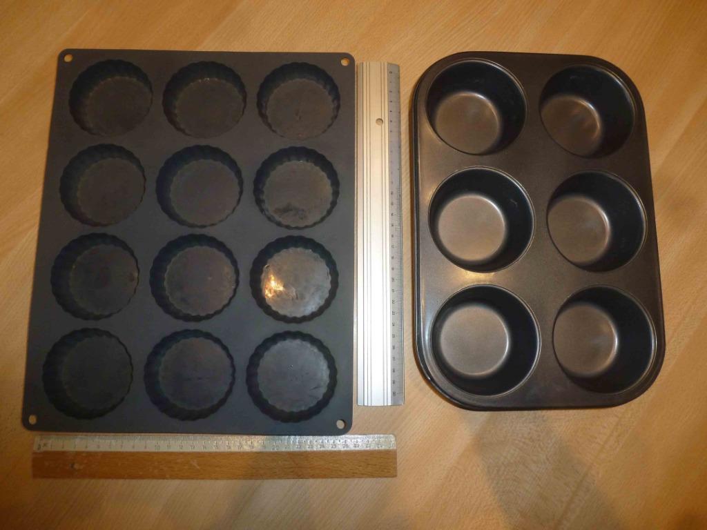 Moule en FLEXIPLAN Silicone / moule métal 6 cakes -1silicone, Enlèvement ou Envoi, Comme neuf