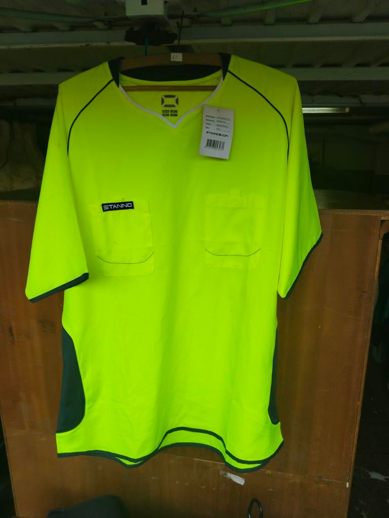 Scheidsrechter t-shirt, Groter dan maat XL, Ophalen of Verzenden, Nieuw, Shirt