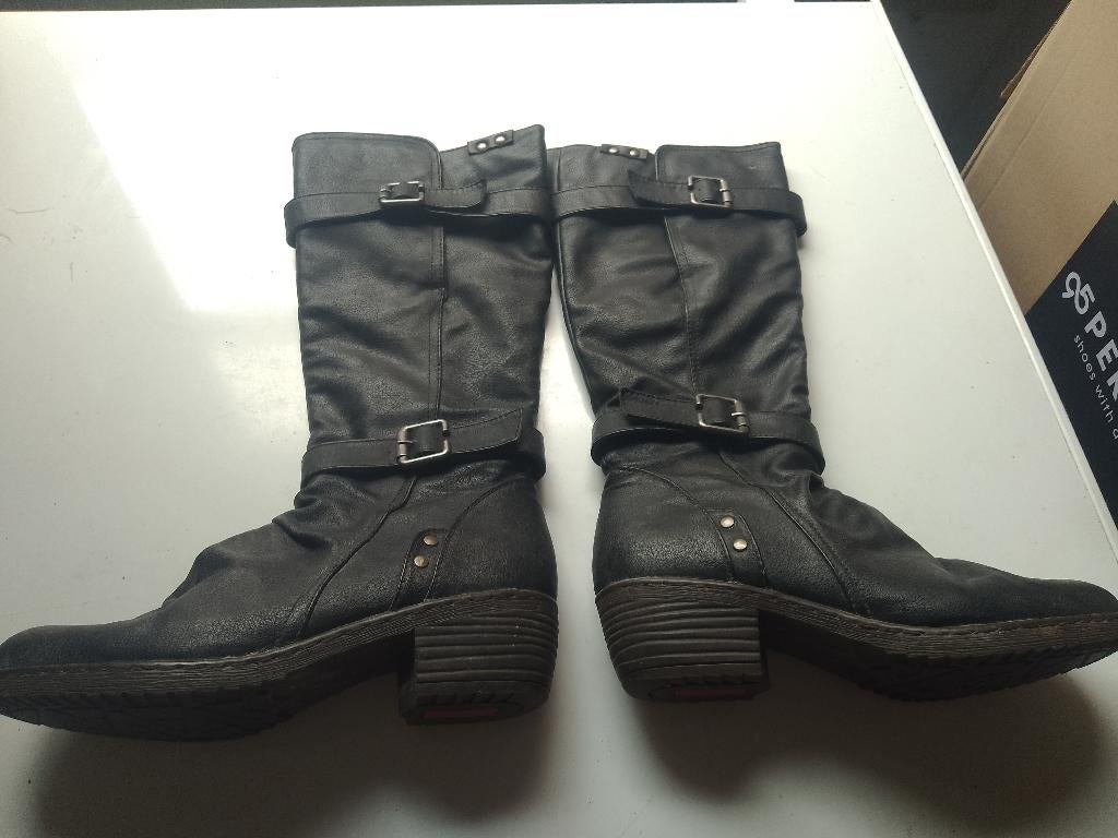 maat 37 Pavers botten laarzen in goede staat, Hoge laarzen, Pavers, Verzenden, Zwart