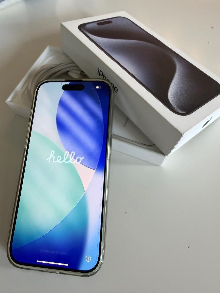 iPhone 15pro, Télécoms, Téléphonie mobile | Apple iPhone, 256 GB, Comme neuf, Enlèvement, Sans abonnement