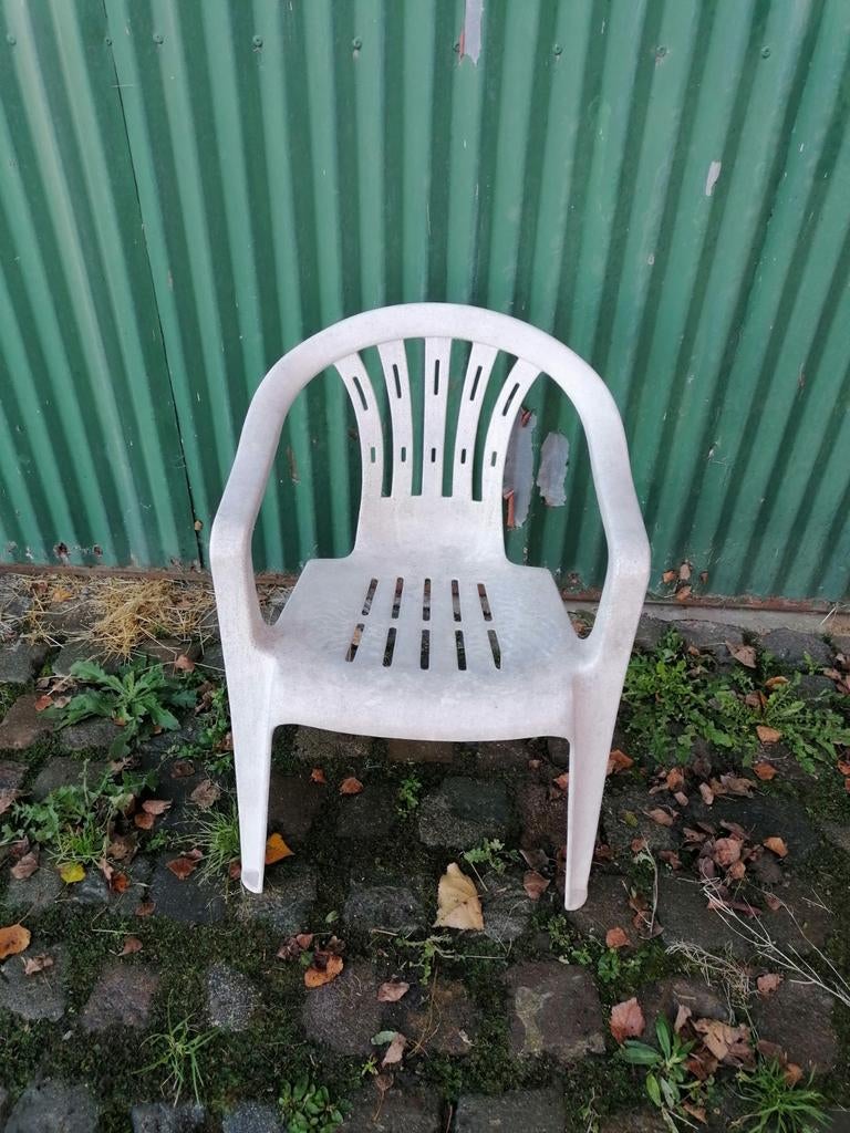 Chaise de jardin en plastique, Enlèvement, Plastique