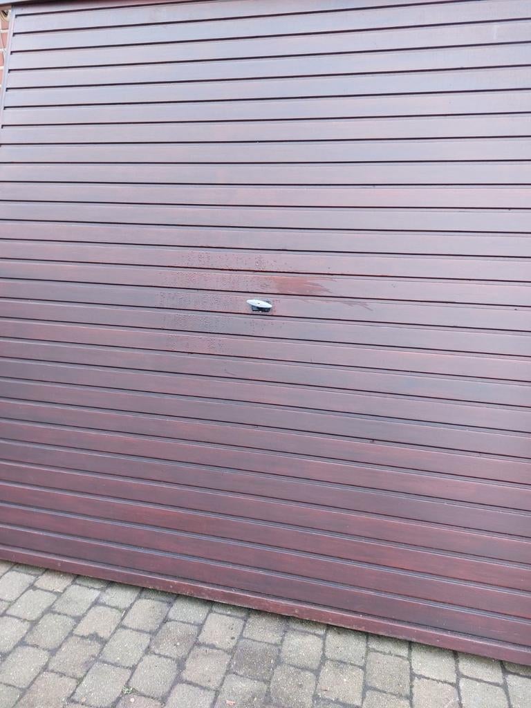 porte de garage avec contrepoids, Bricolage & Construction, Enlèvement, Utilisé, Bois