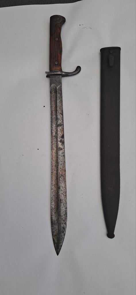 Baïonnette allemande 98/05 régimentée erfurt, Collections